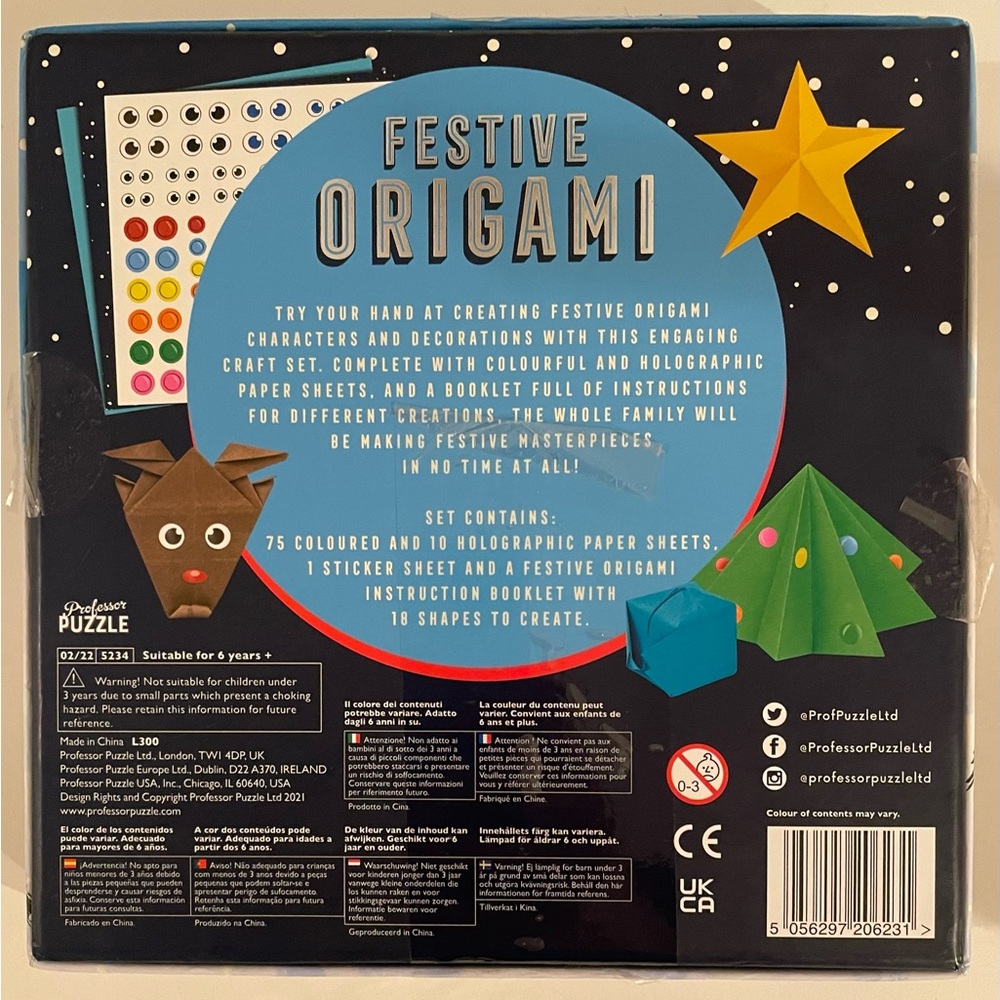 Festive Origami Kit - Multicolor - Picture 5 of 7